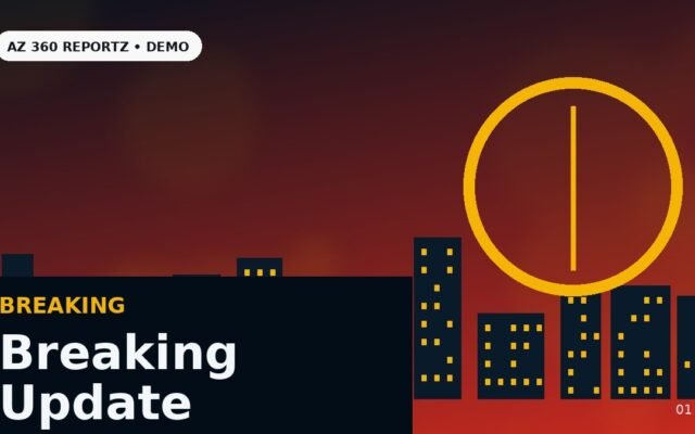 AZ 360 REPORTZ demo image for Breaking: Emergency Teams Complete Major City Safety Drill