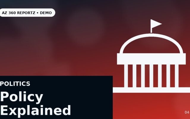 AZ 360 REPORTZ demo image for Explainer: How a Federal Bill Moves From Debate to Law